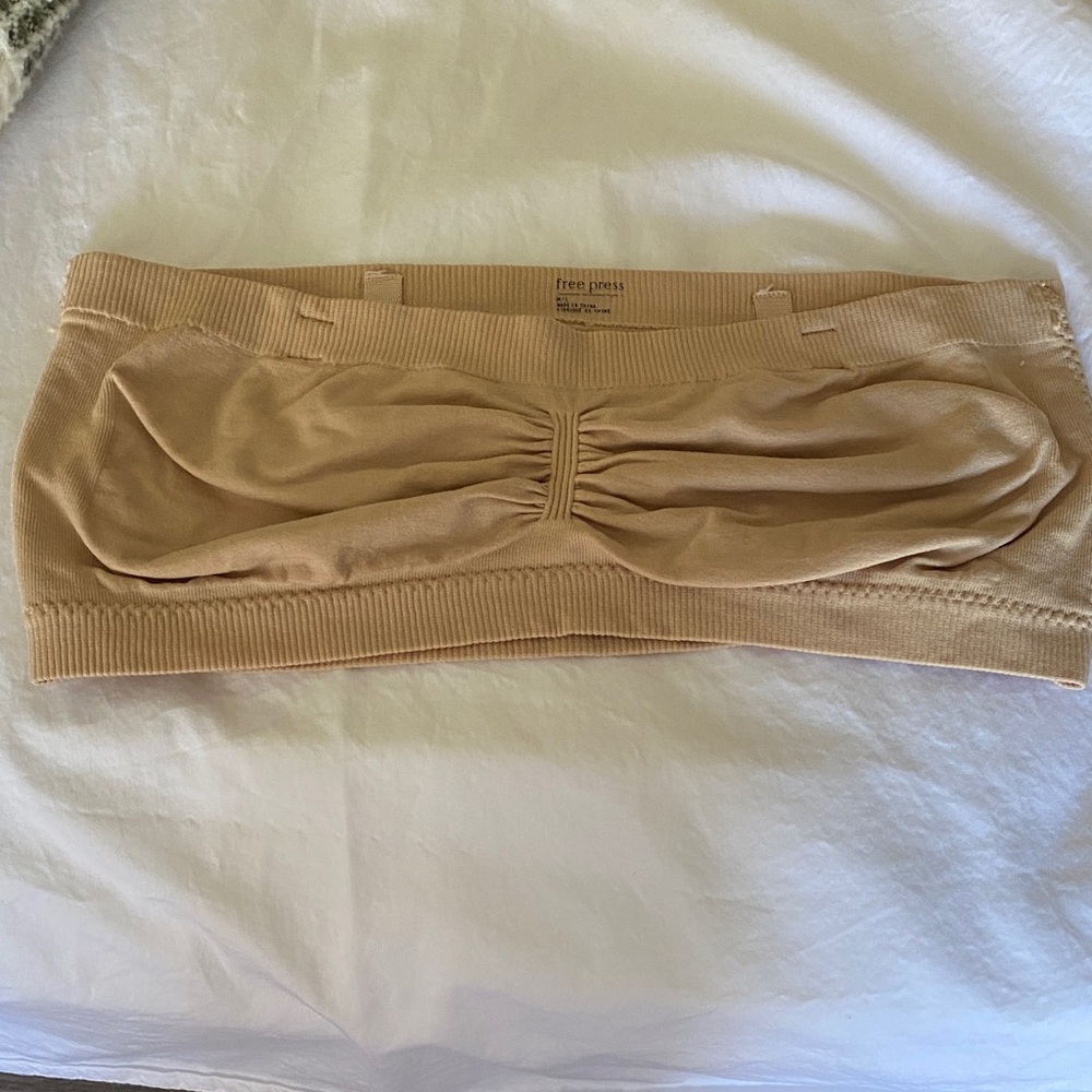 Free Press Beige sports bra